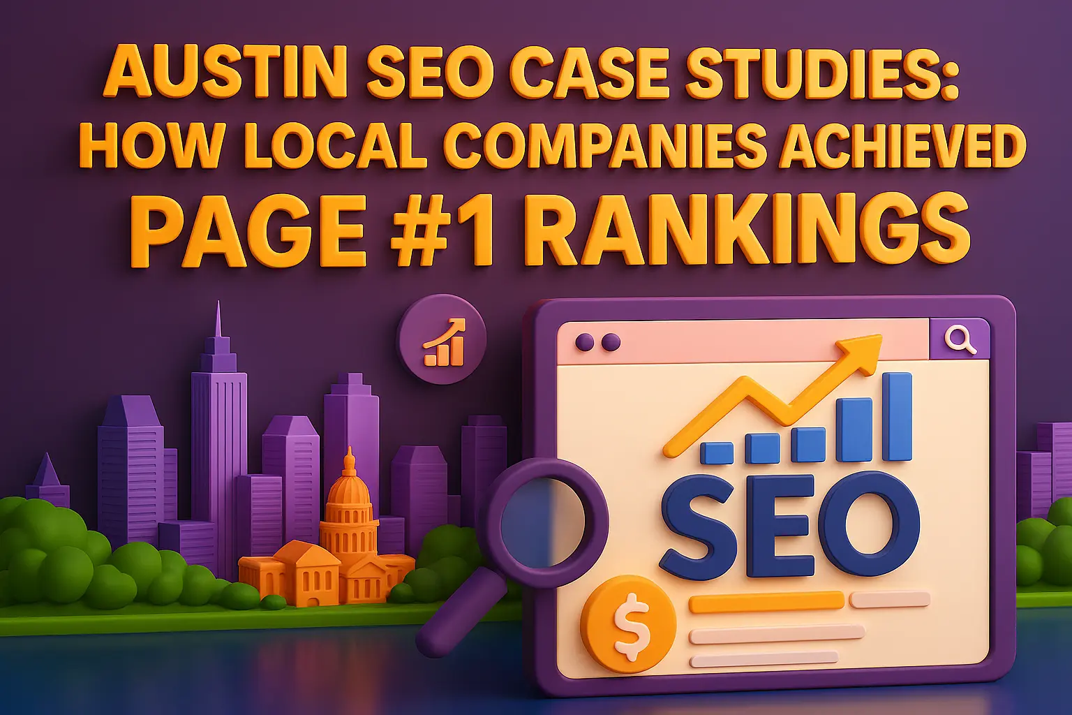 Austin SEO Case Studies: How Local Companies Achieved Page #1 Rankings