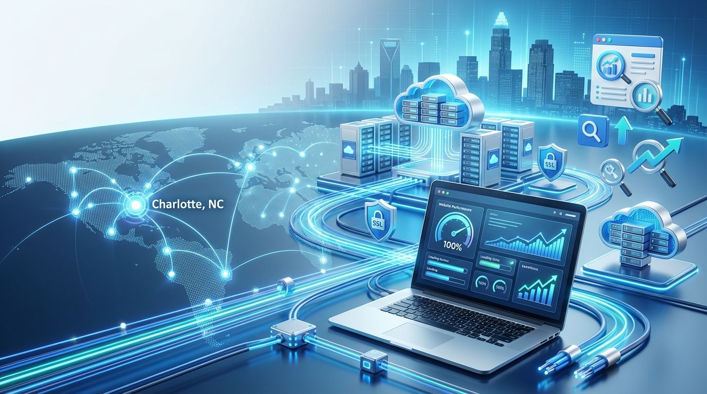 Why Your SEO Company Charlotte NC Recommends Cloud Web Hosting and CDN for Marketing Success