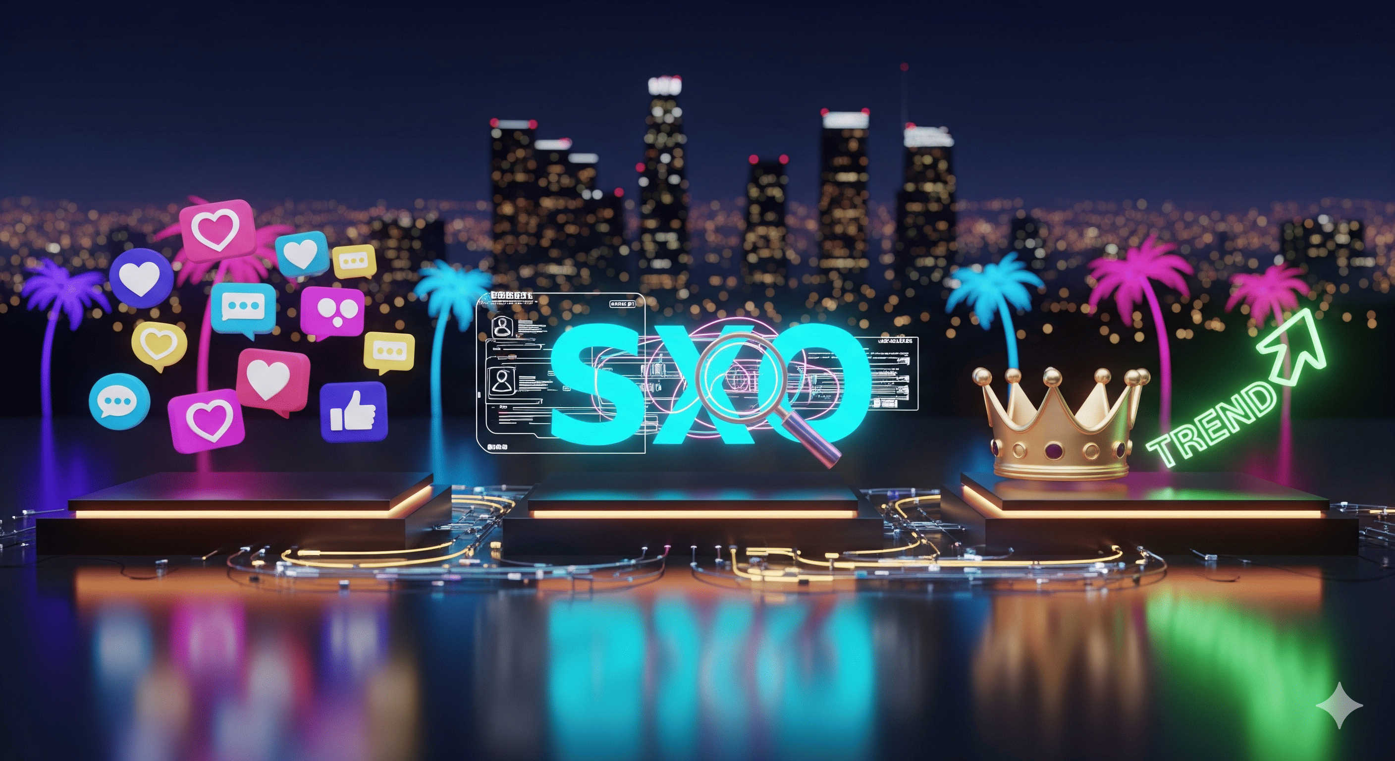 Los Angeles Social Media Agency SEO vs SXO