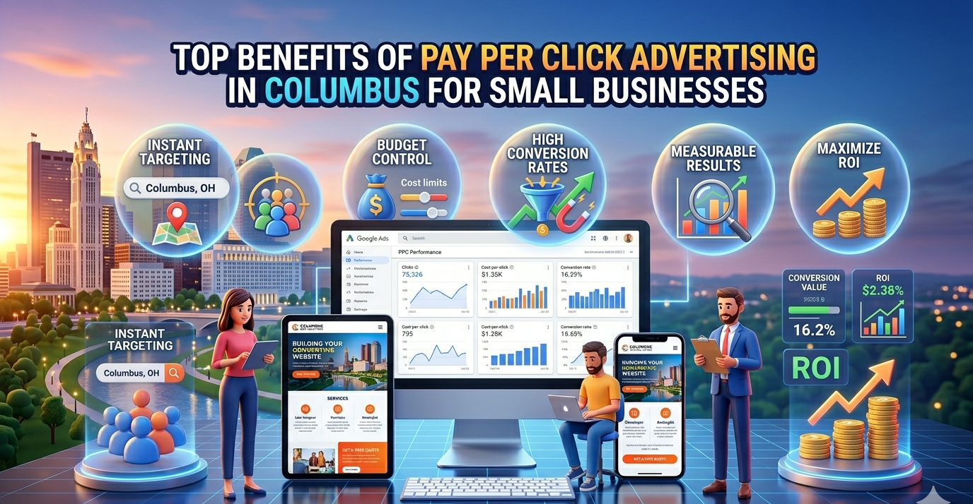 Top Benefits of Pay Per Click Advertising in Columbus for Small Businesses