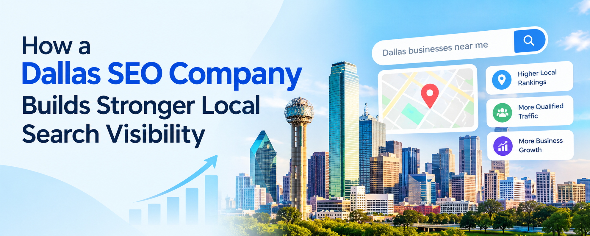 How a Dallas SEO Company Builds Stronger Local Search Visibility